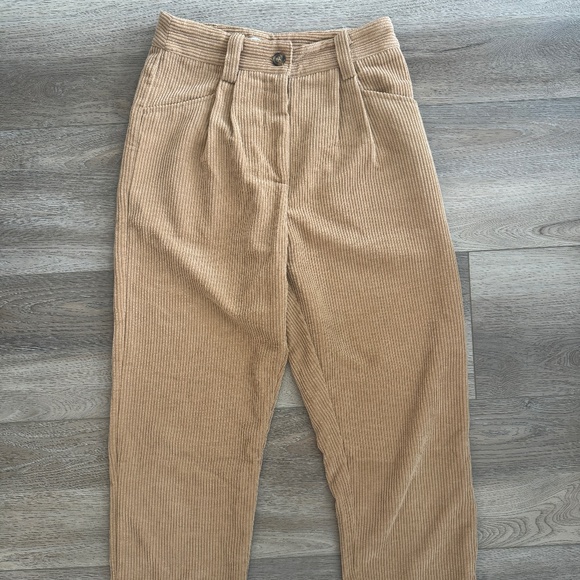 Petal & Pup TALAREN CORD PANT Corduroy beige pants size 4 - Picture 2 of 7